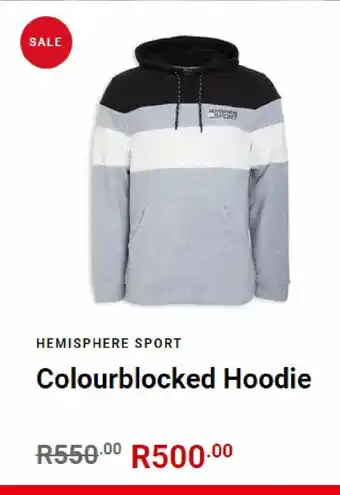 Truworths Colourblocked hoodie offer