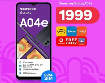 PEP Samsung galaxy a04e offer