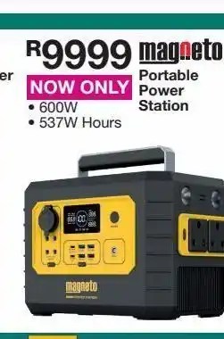 House & Home Magneto 600w 537wh portable power station offer