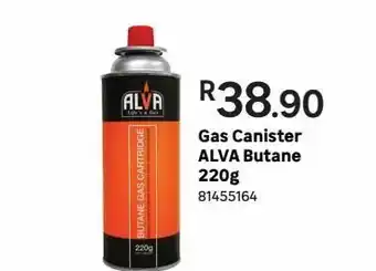 Leroy Merlin Gas canister alva butane 220g offer