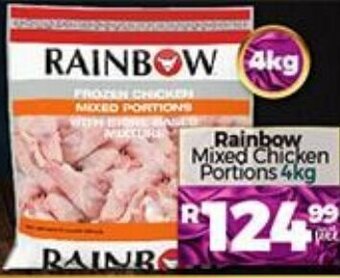 Take 'n Pay Rainbow Mixed Chicken Portions 4kg offer
