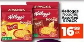 Take 'n Pay Kellogg's Noodles 5pack offer