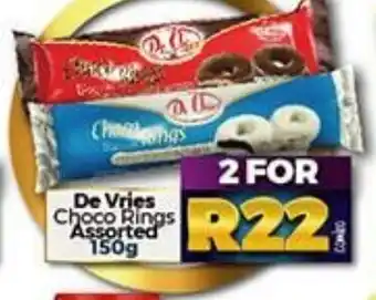 Take 'n Pay De Vries Choco Rings 150g offer
