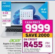 Game Acer aspire 3 i5 laptop offer