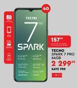 Edgars Tecno spark 7 pro 64gb 4g offer