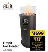 Builders Warehouse Alva firepit gas heater offer