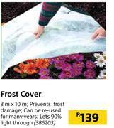 Builders Warehouse Frost cover 3m x 10m offer