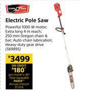 Builders Warehouse Lawn star electric pole saw offer