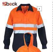 Builders Warehouse Beck 2 tone long sleeve work shirt offer
