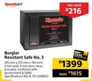 Builders Warehouse Xpanda diy burglar resistant safe no.3 offer