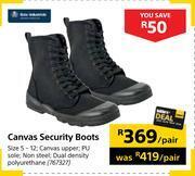 Builders Warehouse Bata industries canvas security boots-per pair offer