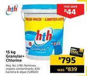 Builders Warehouse Hth 15kg granular+ chlorine offer