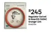 Leroy Merlin Cadac regulator swivel & hose kit (orange) 1.2m offer
