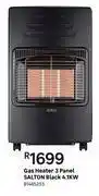 Leroy Merlin Salton 3 panel gas heater (black) 4.1kw offer