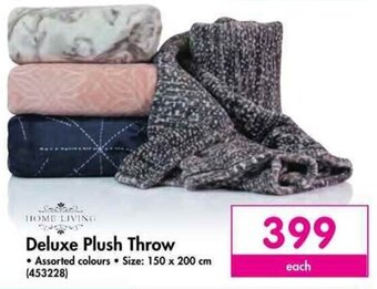 Makro Deluxe Plush Throw offer