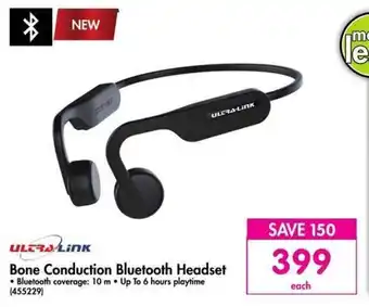 Makro Ultra Link Bone Conduction Bluetooth Headset offer