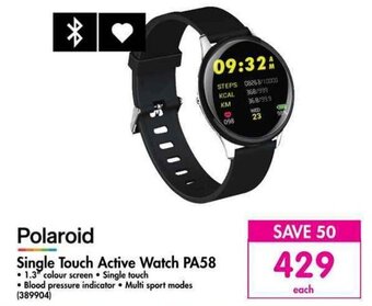 Makro Polaroid Single Touch Active Watch PA58 offer