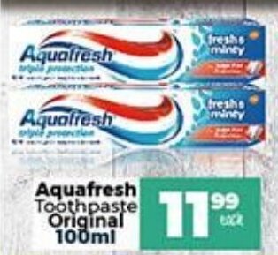 Aquafresh Toothpaste Original 100ml