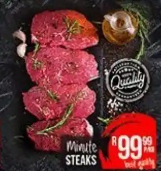 Minute Steaks