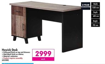 Howick Desk