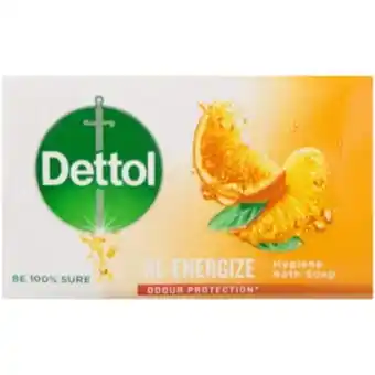 Shoprite Dettol re-energize bath soap bar 175g offer