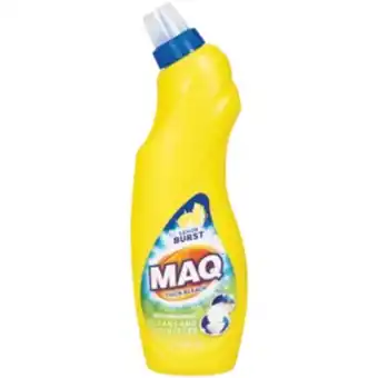 Shoprite Maq lemon burst thick bleach 750ml offer