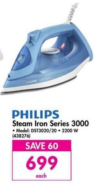 Makro PHILIPS Steam Iron Series 3000 offer