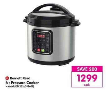 Makro BR Bennett Read 6l Pressure Cooker offer