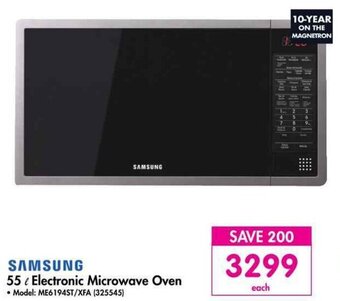 Makro SAMSUNG 55l Electronic Microwave Oven offer