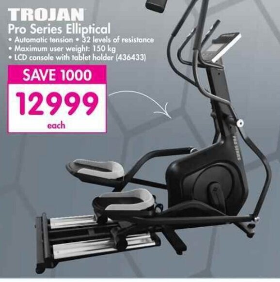 TROJAN Pro Series Elliptical offer at Makro