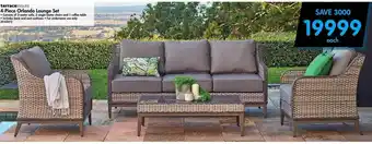 Makro terraceleisure 4-Piece Orlando Lounge Set offer