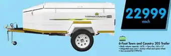 Makro 6-Foot Town and Country 205 Trailer offer