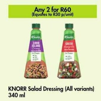 KNORR Salad Dressing (All variants) 340 ml