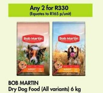 BOB MARTIN Dry Dog Food (All variants) 6 kg