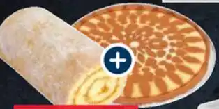 PnP Milk Tart or kosher Custard Tart 20cm and Swiss Roll