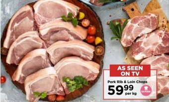 Food Lover's Market Pork Rib & Loin Chops offer