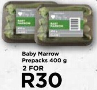 Food Lover's Market Baby Marrow Prepacks 400 g offer