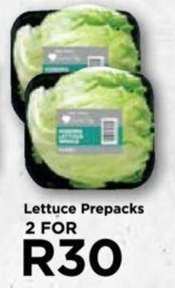 Food Lover's Market Lettuce Prepacks offer