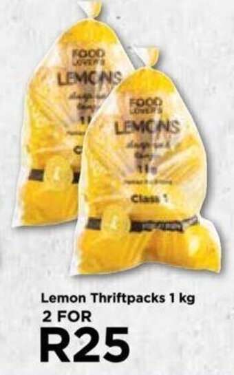 Food Lover's Market Lemon Thriftpacks 1 kg 2 FOR offer