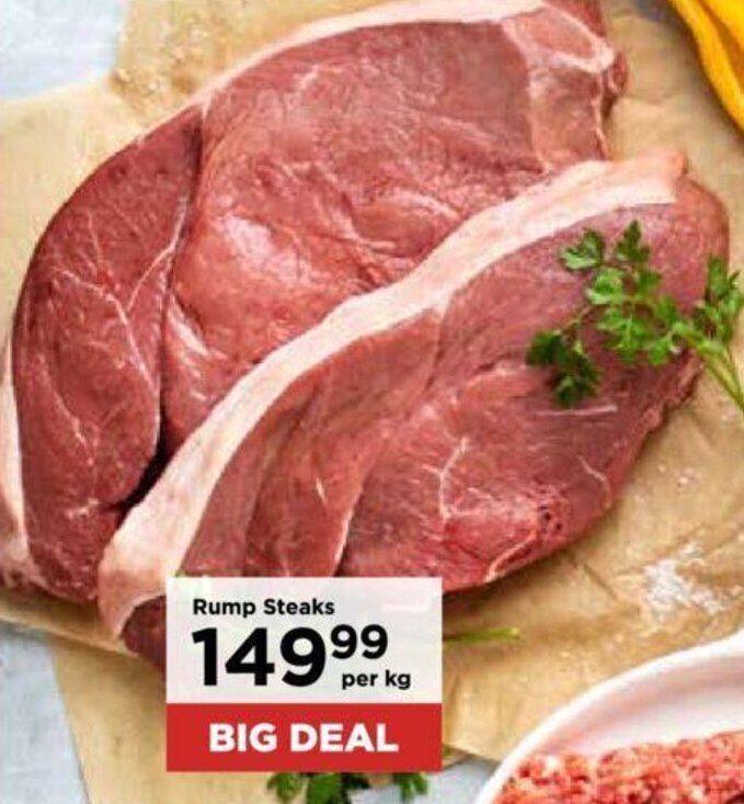 Rump Steaks offer at Food Lover's Market