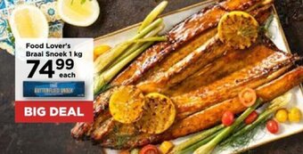 Food Lover's Market Food Lover's Braai Snoek 1 kg offer