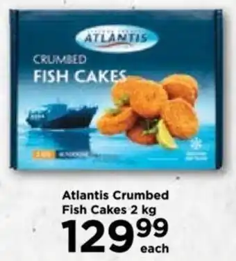 Food Lover's Market Atlantis Crumbed Fish Cakes 2 kg offer