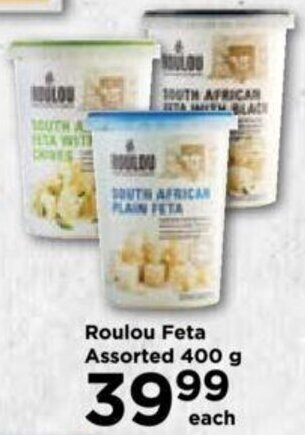 Food Lover's Market Roulou Feta Assorted 400 g offer