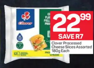 Pick n Pay Clover Processed Cheese Slices 180g offer