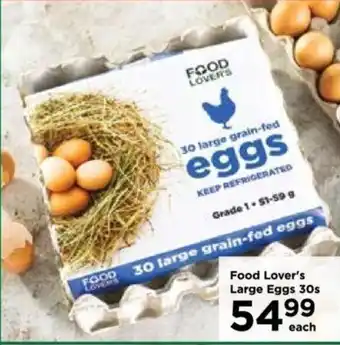 Food Lover's Market Food Lover's Large Eggs 30s offer