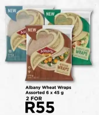 Food Lover's Market Albany Wheat Wraps Assorted 6 x 45 g 2 FOR offer