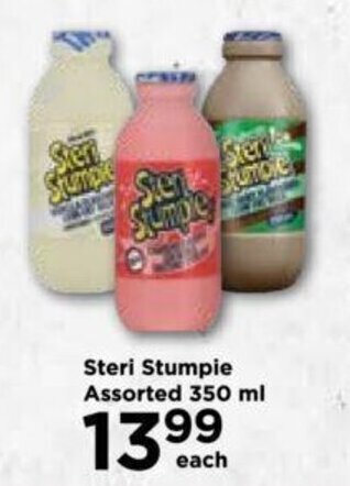Food Lover's Market Steri Stumpie Assorted 350 ml offer