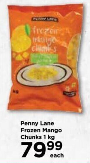 Food Lover's Market Penny Lane Frozen Mango Chunks 1 kg offer