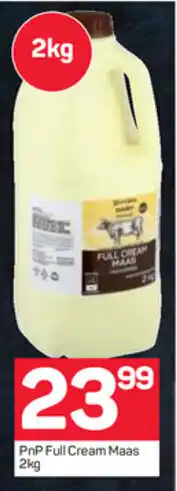 Pick n Pay PnP Full Cream Mass 2kg offer