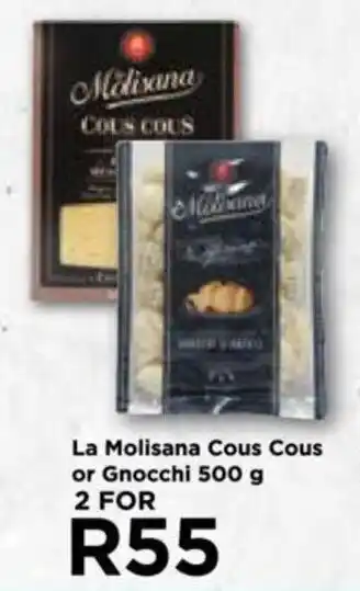 La Molisana Cous Cous or Gnocchi 500 g 2 FOR